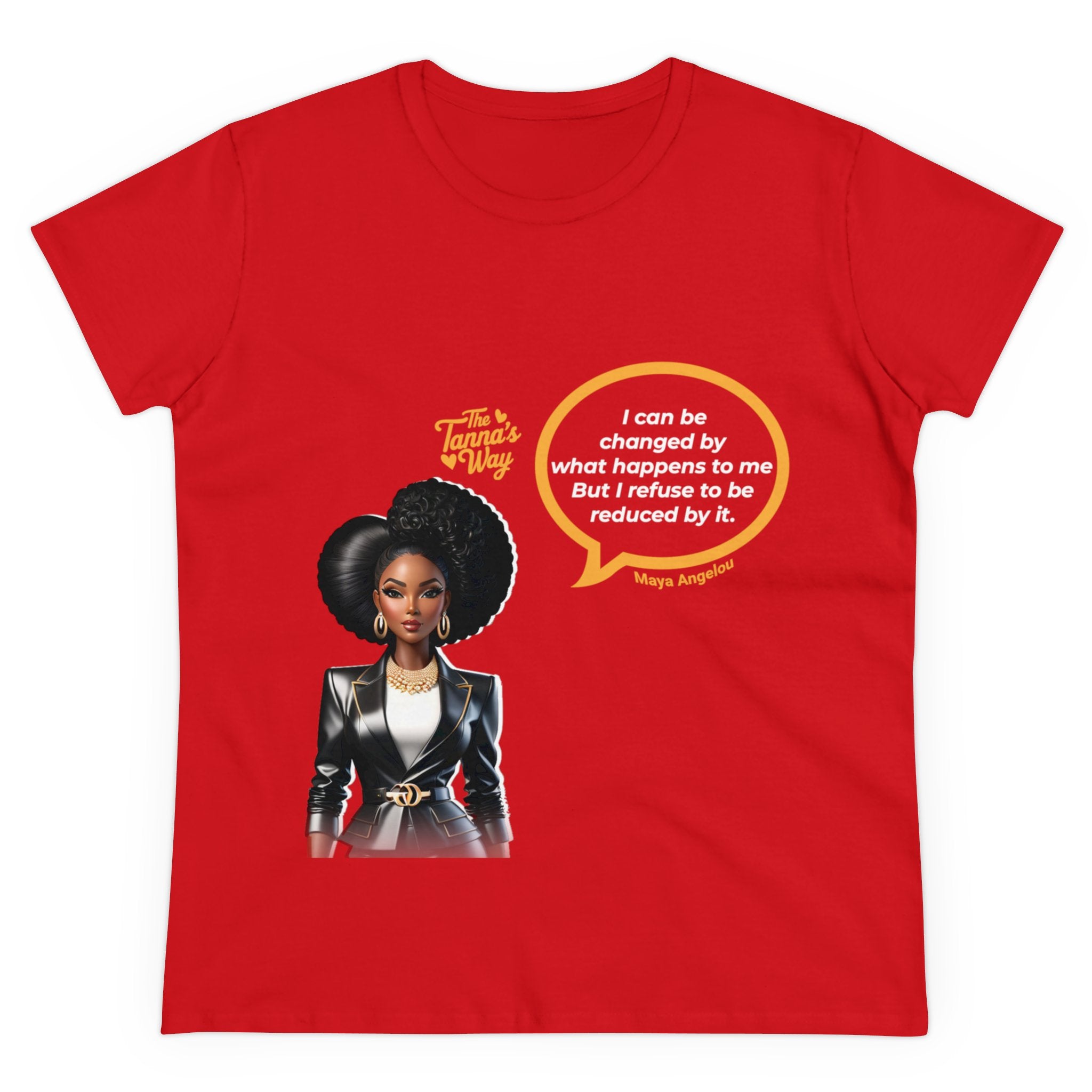 Maya Angelou 2 | Women's Midweight Cotton Tee